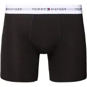 Tommy Hilfiger Underwear Boksershorts 'Essential' sort / hvid