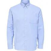 Selected Regrick Oxford Flex Skjorte Med Lange ærmer