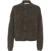 Gestuz Cardigan 'AlphaGZ' choko