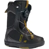 K2 Snowboard - Snowboardstøvler børn - Lil Mini Black til UnisexUld - Børnetoj Størrelse 33 - Sort