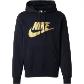 Nike Sweatshirt 'CLUB' gylden gul / sort