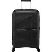 American Tourister AIRCONIC, Spinner, Sort, Mellem, Polypropylen (PP), 4 hjul, Roterende hjul