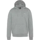 Schott NYC Sweatshirt 'Casual2' grå / rød / hvid