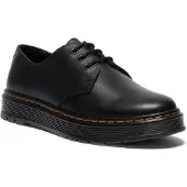 Dr. Martens Dr Martenstil mænd. 41553001 Brookline Lo sorte lædersko (41), Fast, Blonder, Casual