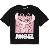 Name it Bluser & t-shirts 'NKFNyri Stitch' lyserød / pitaya / sort / hvid