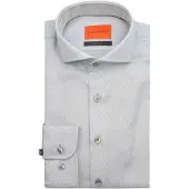 Suitable Skjorte Jacquard Luxe Grøn måle