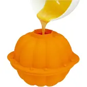Lékué silikoneform 3D Halloween græskar Orange