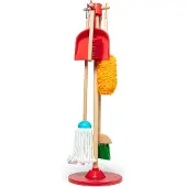 Melissa & Doug Rengøringssæt - Støv, Fej & Moppe - - OneSize - Legetøj