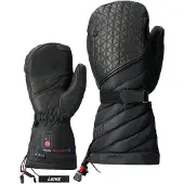 Lenz - Skihandsker dame - Heat Glove 6.0 Finger Cap Mittens Women Noir til Unisex - Størrelse L - Sort