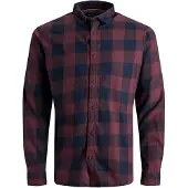 Jack & Jones Gingham Twill Skjorte Med Lange ærmer