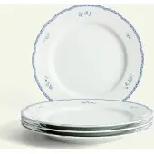 Fyrklövern Blå Herregård middagstallerken 26 cm 4-pak Middagstallerken
