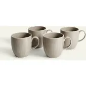 Fyrklövern Nordic Dawn krus 35 cl 4-pak, Bark