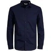 Jack & Jones Skjorte 'Cardiff' mørkeblå