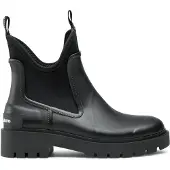 Calvin Klein Gummistøvler sort / hvid