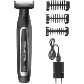 Rowenta Forever Sharp Beard Trimmer TN6000 - Adjustable Lengths: 1, 3, 5mm - 120 Minute Runtime - Stainless Steel Blades - Cordless - Black