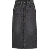 G-Star Viktoria Snaps Long Skirt - Grey - Women