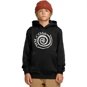 Volcom - Fleece og dunjakker børn - Hydro Fleece Hoodie Black til Unisex - Børnetoj Størrelse S - Sort