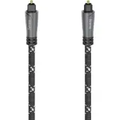 Hama Prime Line - Digital lydkabel (optisk) - TOSLINK stik til TOSLINK stik - 1.5 m - fiberoptik - sort
