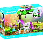 Playmobil Magisk Enhjørningsstald Til Mor Og Føl Byggespil