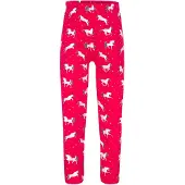 Happy girls Leggings antracit / purpur / pastelrød / hvid