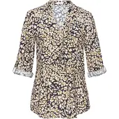 LASCANA Bluse creme / navy / oliven