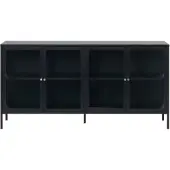 Scandinavian Living Carmel - Skænk m. 4 glaslåger 170 cm x 85 cm x 40.3 cm | Møbelsalg.dk
