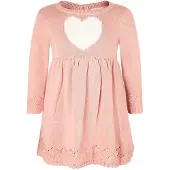 Happy girls Kjole pink / hvid