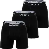 Lacoste Boksershorts sort / hvid