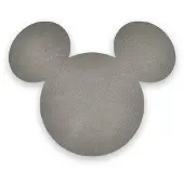 Fyrkövern Disney Mickey Mouse glasunderlag lysegrå 4-pak