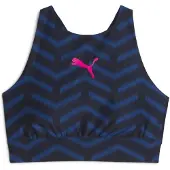 Puma individualBLAZE Eversculpt Football Bra Women, Clothing, Navy/Clyde Royal/Ravish, S
