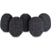 Rycote Lavalier Foams Black (1 pakke á 5)