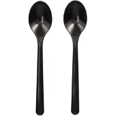Papstar 96438, Engangskaffeske, Polypropylen, Sort, 130 mm, 50 stk