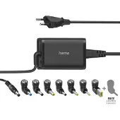 Hama Universal notebook strømforsyning 15–19 V, 45 W (7 adaptere)