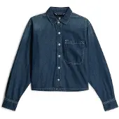 G-Star Boxy Relaxed 1 Pocket Skjorte Med Lange ærmer