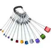 Black Diamond - Kiler klatring - Stopper Set Pro #1-13 til Unisex - Rød