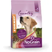 Fokker Country No Grain kylling hundefoder