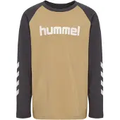 Hummel Funktionsskjorte camel / mørkegrå