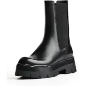 Bershka Chelsea Boots sort