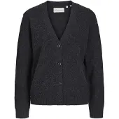 TeeShoppen Cardigan ' Knitted Cardigan ' mørkegrå