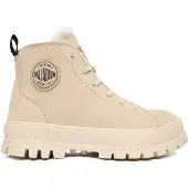 Palladium Snørestøvletter 'Pallashock' lysebeige / sort