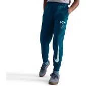 Nike Sportsbukser 'Club' petroleum / perlehvid