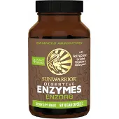 Sun Warrior , Darm Enzymer, Enzorb , 90 Vegan Kapsler
