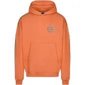 ESTEEM Sweatshirt lysegrå / mørkeorange