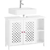 SoBuy BZR210-W Badeværelsesvaskeskab 80x31,5x60,5 cm