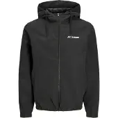 Jack & Jones Herre Mash Hættetrøje Bomber Sort