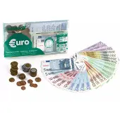 Miniland Euro Sæt: 28 Pengesedler + 80 Affyringer