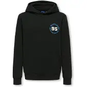 Only & Sons Junior Sweatshirt 'OSJDANIEL' blå / sort / hvid