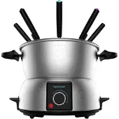 Cecotec 08018, 8 person(er), Rustfrit stål, Rund, Dreje, 1000 W, 230 V