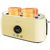 Cecotec Opretstående Classictoast 15000 Gul Ekstra Dobbelt Brødrister