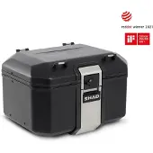 Shad Topcase Tr48 Terra 48L aluminium sølv ALUMINIUM 48L SORT brun